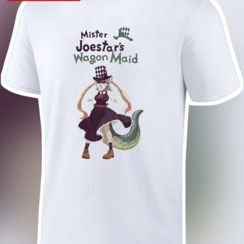Mister Joestar's Wagon Maid Enya Geil Tee JoJo's Bizarre Adventure Phantom Blood Anime Shirt