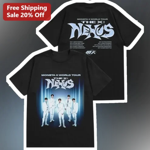Monsta X The X: Nexus World Tour Tee