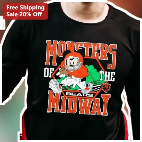 Monsters of the Midway Mickey Mouse Long Sleeve Shirt
