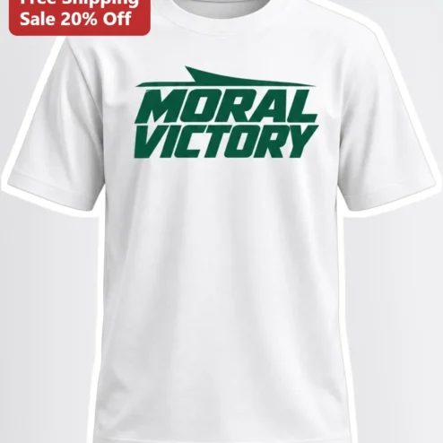 Moral Victory Tee Ashes Cricket Humor Shirt for Men