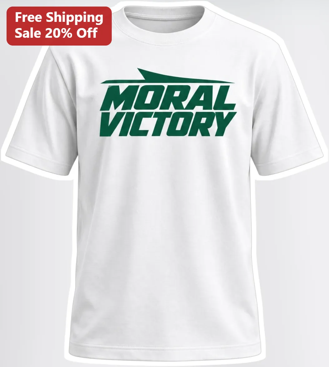 Moral Victory Tee Ashes Cricket Humor Shirt for Men