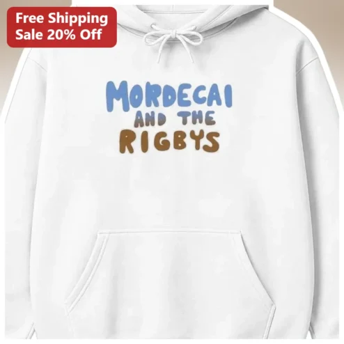 Mordecai and the Rigbys Hoodie Regular Show Party Tonight Band Merch Cartoon Network Apparel