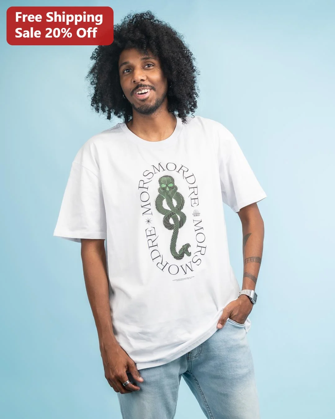 Morsmordre Harry Potter Dark Mark Death Eater Symbol Graphic Tee