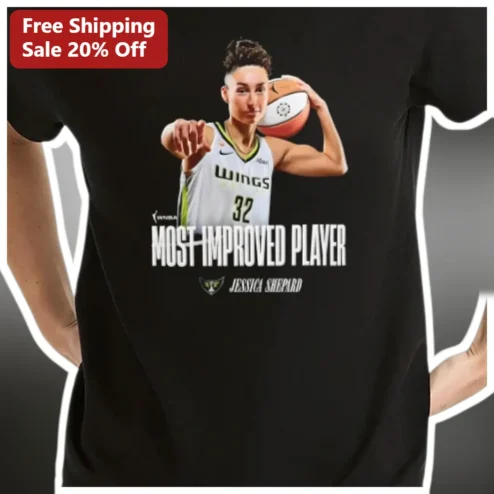 Most Improved Player WNBA Jessica Shepard Tee Basketball Fan Gift