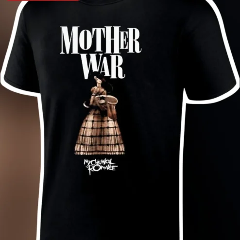 Mother War My Chemical Romance Tee The Black Parade Mama Fan Art Graphic Shirt