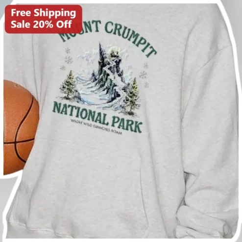 Mount Crumpit National Park Where Wild Grinches Roam The Grinch Vintage Christmas Sweatshirt available at our Chicago, Illinois warehouse