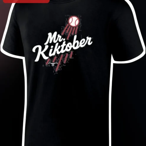 Mr. Kiktober Tee Vintage Baseball Graphic Shirt for Michael October Birthday Gift