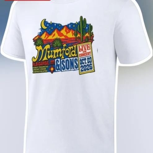 Mumford Sons Live in Concert Tee Retro Vintage Folk Rock Band Shirt Gift for Music Fans