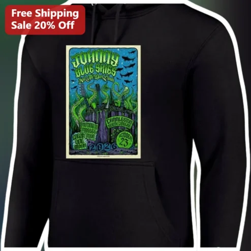 Mummy Ride Slide Hoodie Vintage Gothic Halloween Event Sweatshirt Black Pullover available at our Chicago, Illinois warehouse