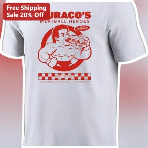 Muraco's Meatball Heroes Tee Retro Hawaii Wrestling Legend Gift Shirt