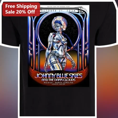 Mutiny For The Masses Tour Johnny Blue Skies And The Dark Clouds Tee