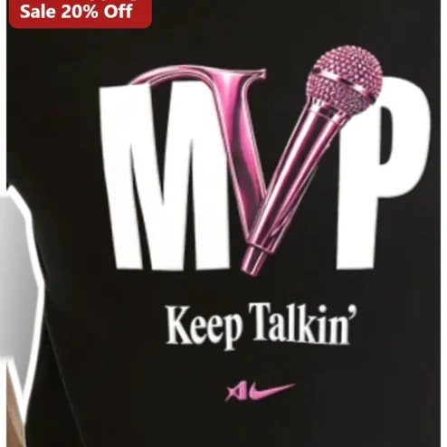 MVP Keep Talkin' Tee Funny Public Speaker Gift for Men Women