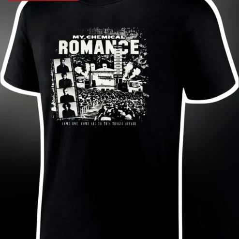 My Chemical Romance Come One Come All Tragic Affair Graphic Tee