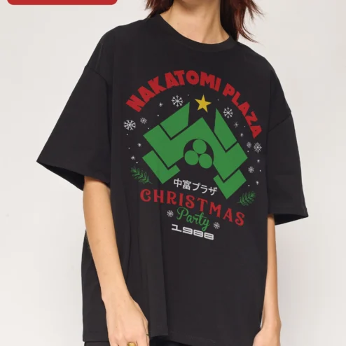 Nakatomi Plaza Christmas Party 1988 Die Hard Tee Retro Vintage Holiday Gift