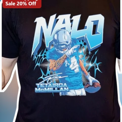 NALO Tetairoa McMillan Signature Tee Arizona Wildcats Football Fan Gift