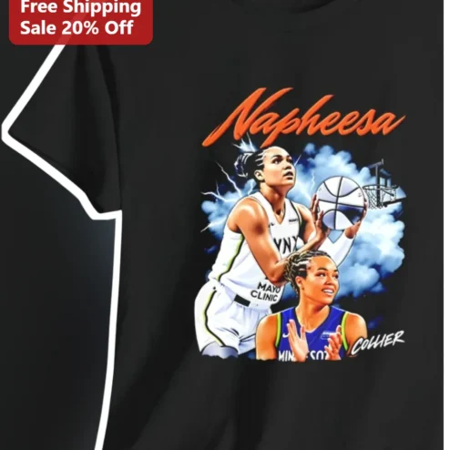 Napheesa Collier Tee Minnesota Lynx WNBA Basketball Fan Gift