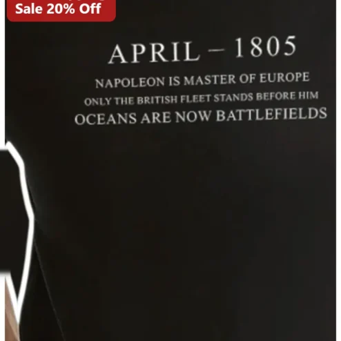 Napoleon Bonaparte British Fleet Naval History Graphic Tee Gift for Military Enthusiasts