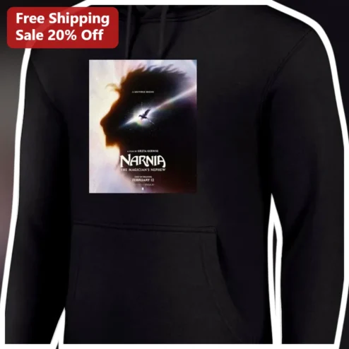 Narnia The Magician's Nephew Hoodie Aslan Lion Fantasy Movie Fan Gift