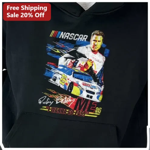 NASCAR Ricky Hendrick I Wanna Go Fast Vintage Hoodie