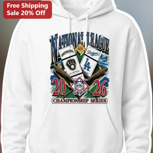 National League Championship Series Hoodie 2026 NLCS Baseball Playoff Fan Apparel Pullover