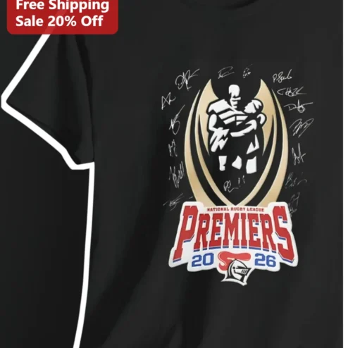 National Rugby League Premiers Tee 2026 NRL Grand Final Championship Shirt for Fans