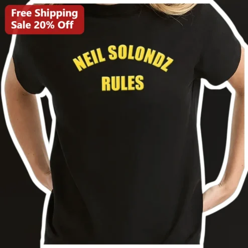Neil Solondz Rules Tee Tampa Bay Rays Fan Shirt