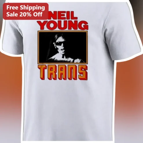 Neil Young Trans Album Tee Vintage Rock Band Merch Gift for Men Women
