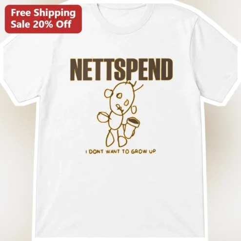 Nettspend I Don't Want To Grow Up Graphic Tee Underground Rap Merch