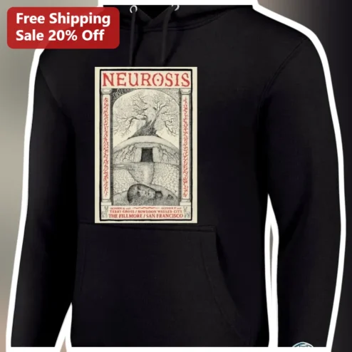 Neurosis Terry Gross Kowloon Walled City The Fillmore San Francisco Hoodie