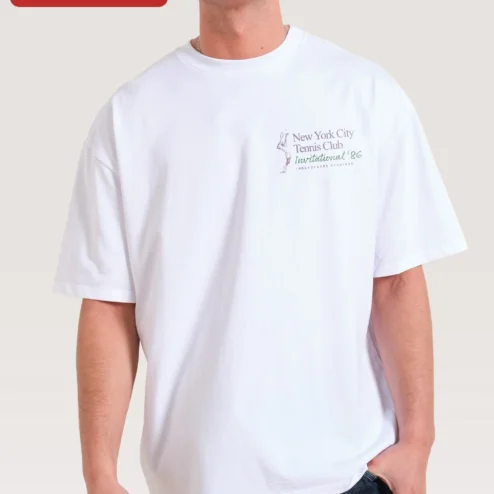 New York City Tennis Club Invitational '86 Vintage Graphic Tee