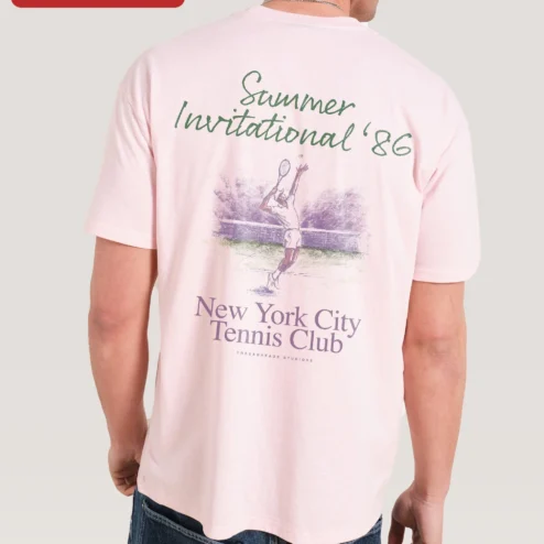 Customer in Chicago, Illinois wearing New York City Tennis Club Invitational '86 Vintage Retro Tee