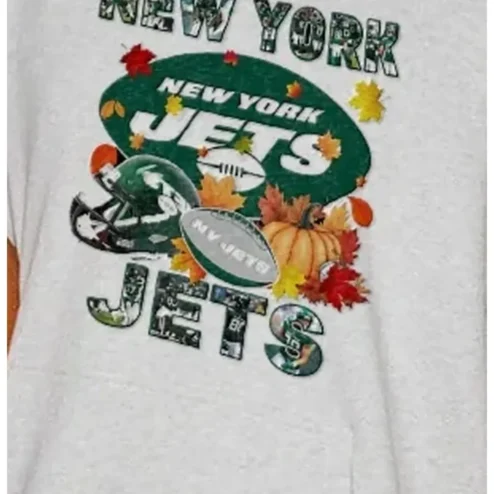 New York Jets Vintage Fall Football Graphic Tee