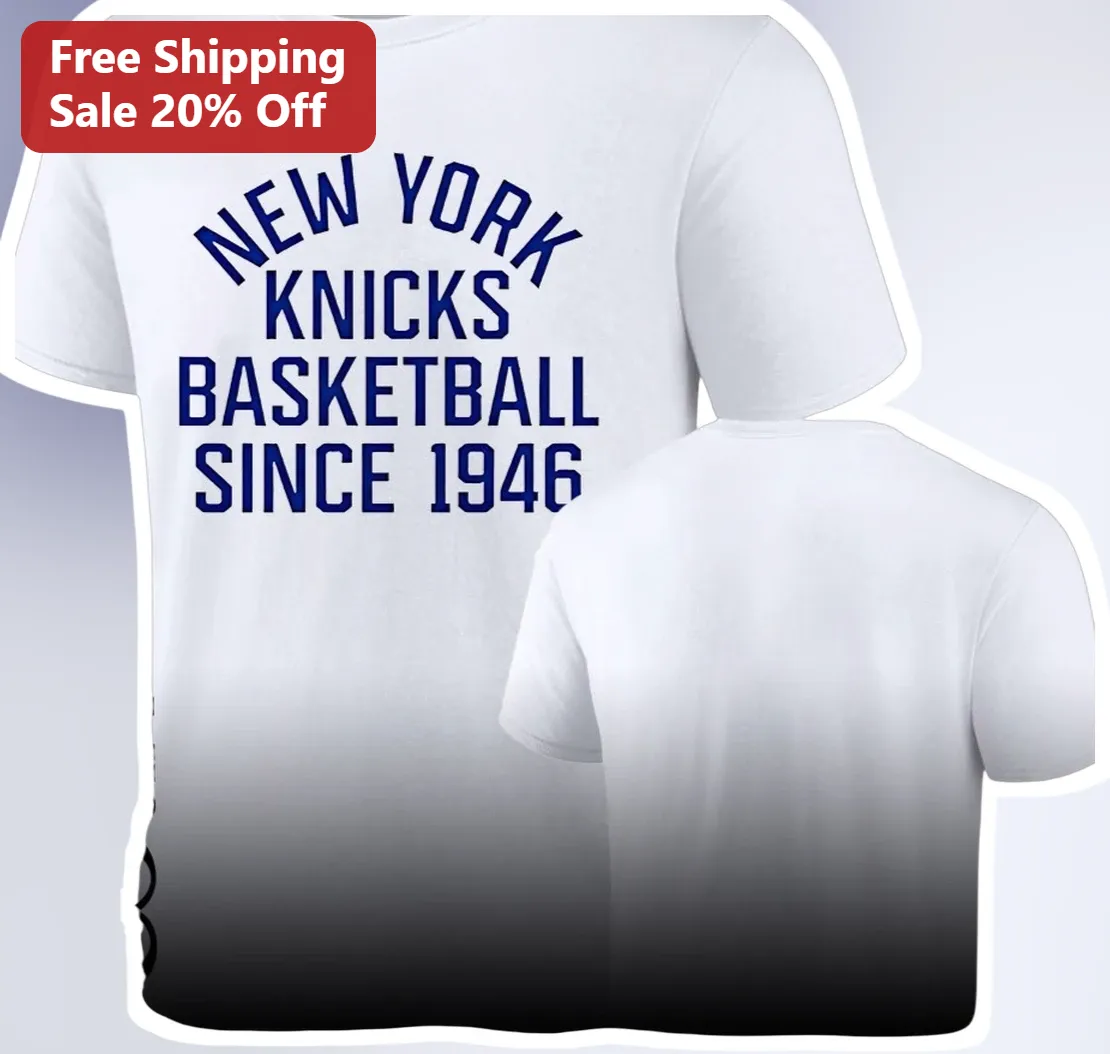 New York Knicks Basketball Since 1946 Retro Vintage Style Tee for Men Women