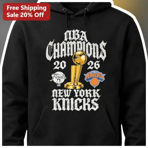 New York Knicks NBA Champions Hoodie Vintage Distressed Pullover Basketball Fan Apparel