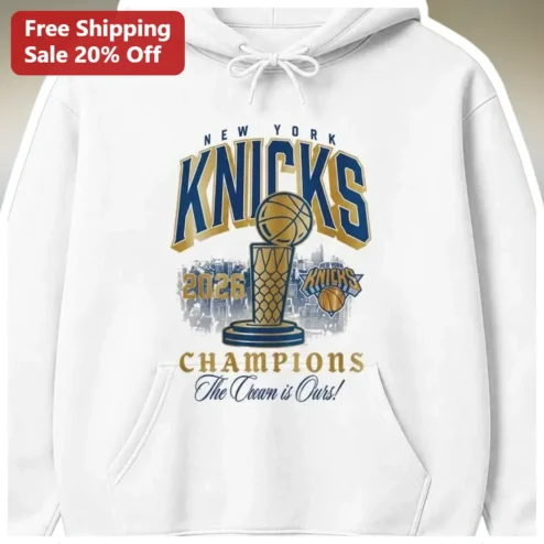 New York Knicks The Crown Is Ours Champions Hoodie