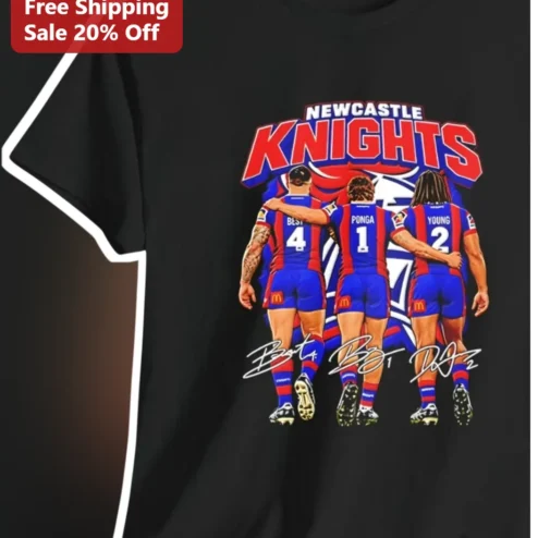 Newcastle Knights Tee Kalyn Ponga Best Young Rugby League Fan Merch