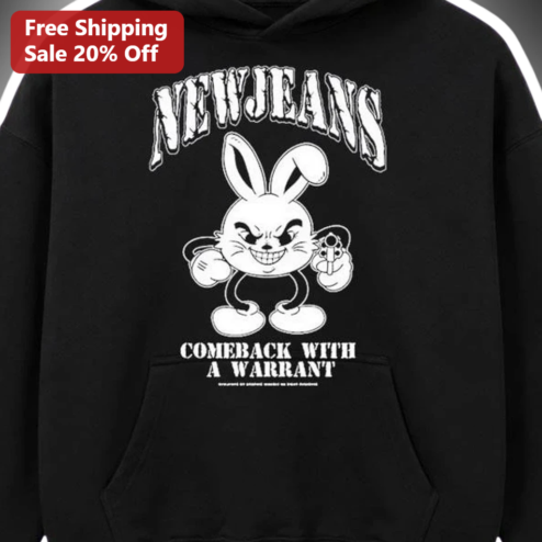 NewJeans Comeback With A Warrant Bugs Bunny Hoodie
