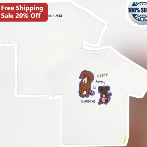 Nick Cave X PETA Every Animal Is Someone Tee Limited Edition Collaboration Graphic T-Shirt