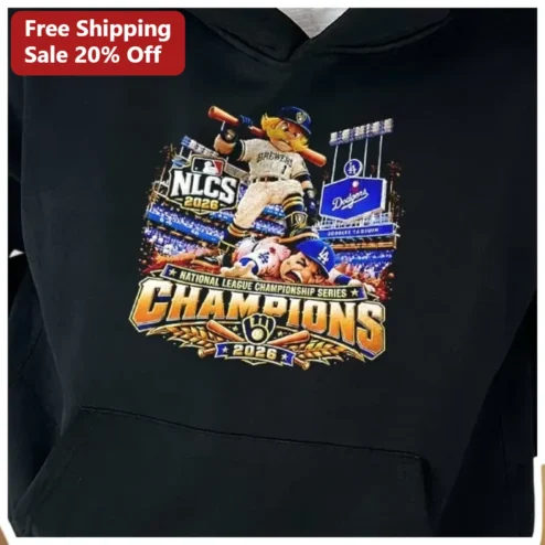 NLCS 2026 National League Championship Series Champions Christian Yelich Baseball Hoodie