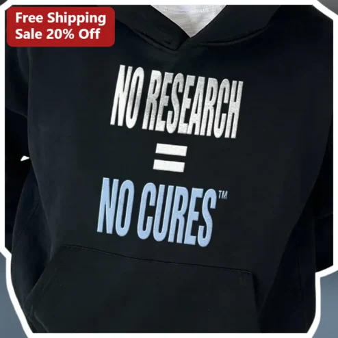 NO RESEARCH NO CURES Hoodie Medical Student ERAS Match Day Gift for Premed Residents
