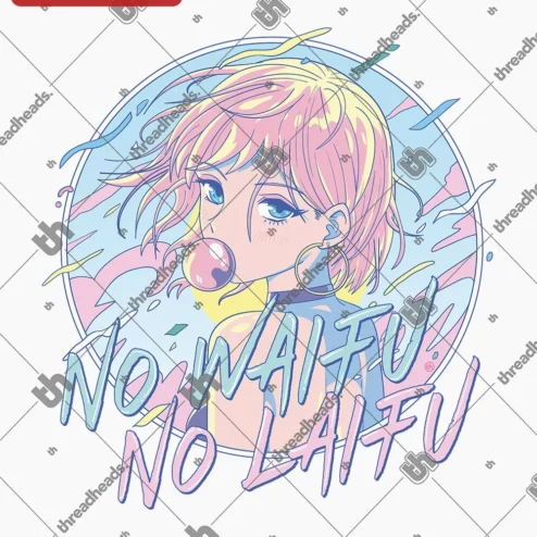 No Waifu No Laifu Anime Meme Tee Funny Otaku Gift Shirt