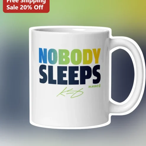 Nobody Sleeps Kevin Durant Signature Mug Basketball Fan Gift