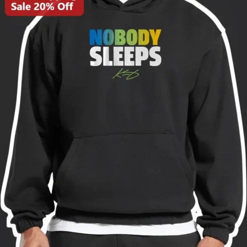 Nobody Sleeps Kobe Bryant Signature Hoodie Mamba Mentality Basketball Gift