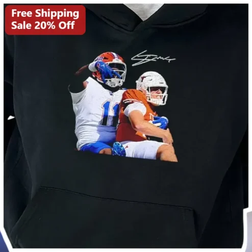 Odell Beckham Jr. Hoodie OBJ Dab Pose NFL Football Fan Apparel Black Pullover