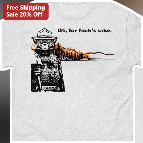 Oh, for fuck's sake. Funny Bear Ranger Graphic Tee