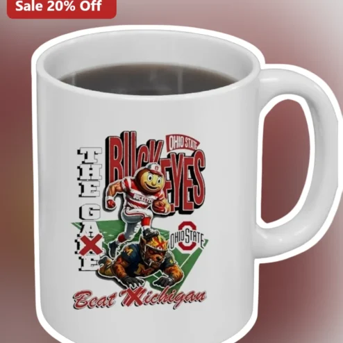 Ohio State Buckeyes Beat Michigan The Game Mug Brutus Buckeye Rivalry Gift