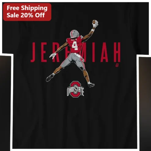 Ohio State Buckeyes Football Player Tee Custom Name Personalized Gift for Men Women