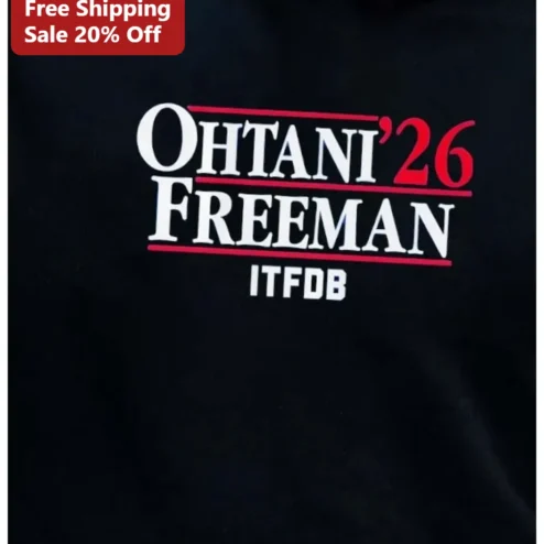 FREEMAN Baseball Tee Los Angeles Dodgers Fan Apparel Gift for Men Women