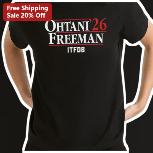 FREEMAN ITFDB Shohei Ohtani Baseball Tee