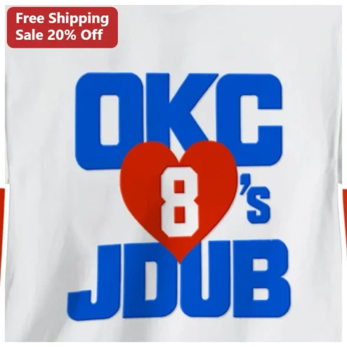 OKC JDUB Jalen Williams Tee Oklahoma City Thunder Fan Gift Basketball Shirt